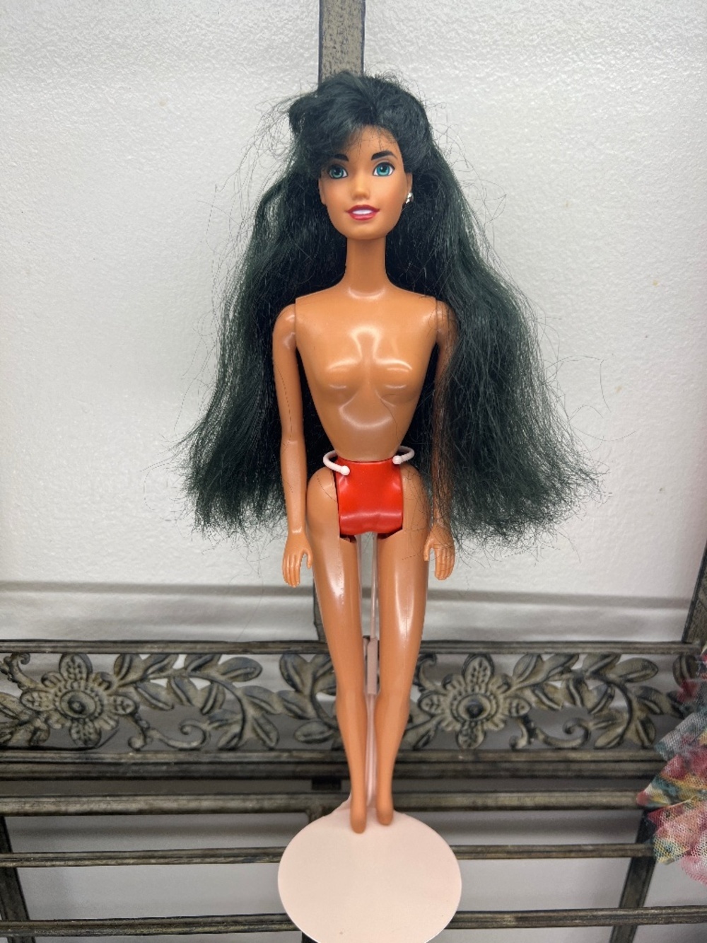 1995 Disney GYPSY DANCING ESMERALDA Doll Hunchback Dame" Mattel #15314 Nude